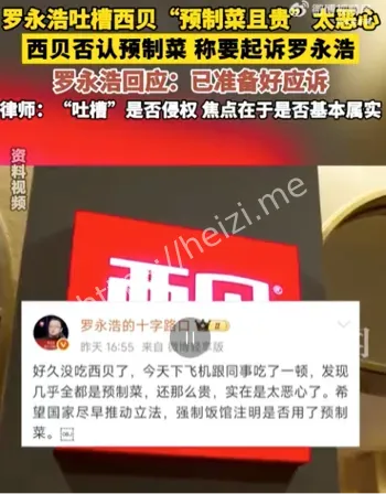 西贝已获预制食品相关专利授权